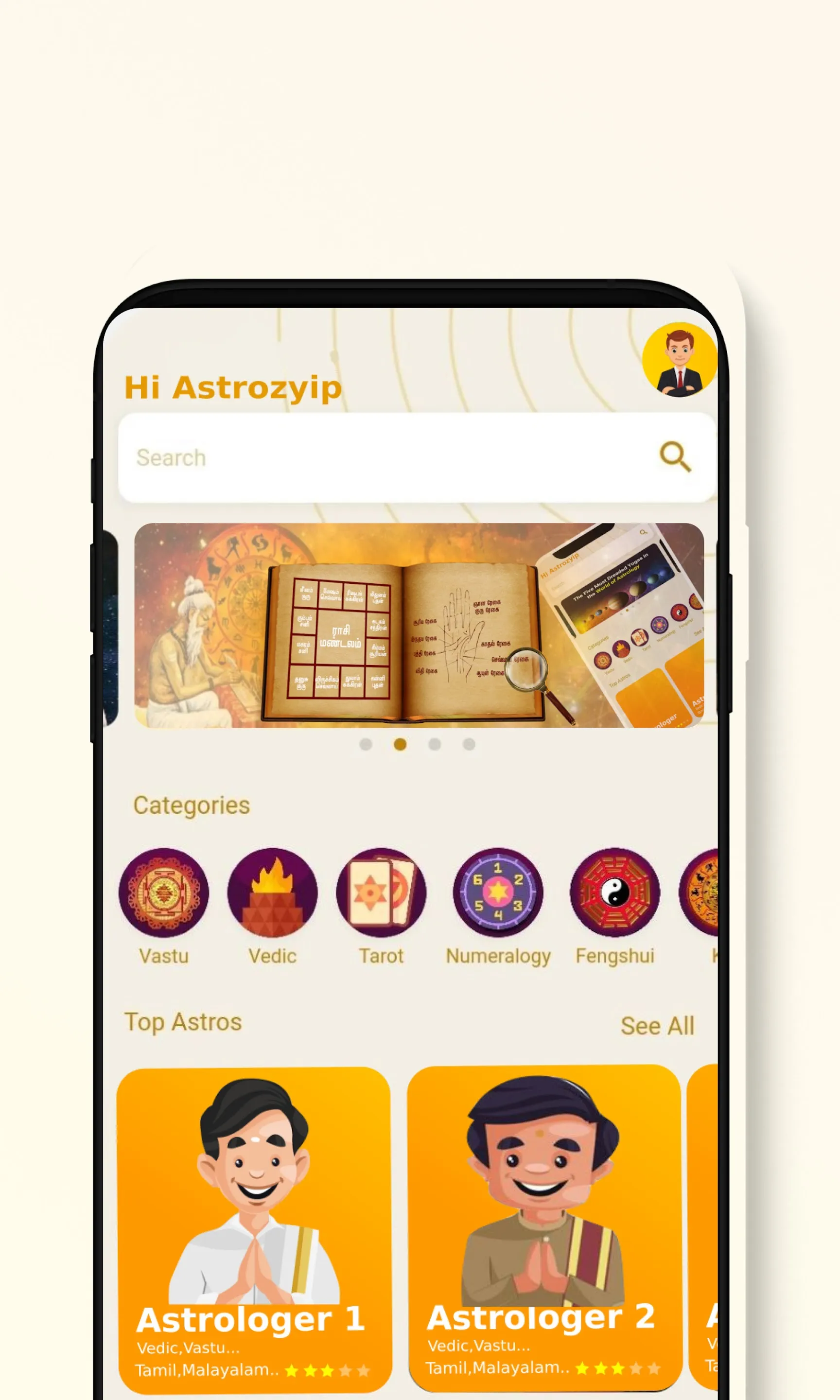 AstroZyip- Astrology|Jothidam | Indus Appstore | Screenshot