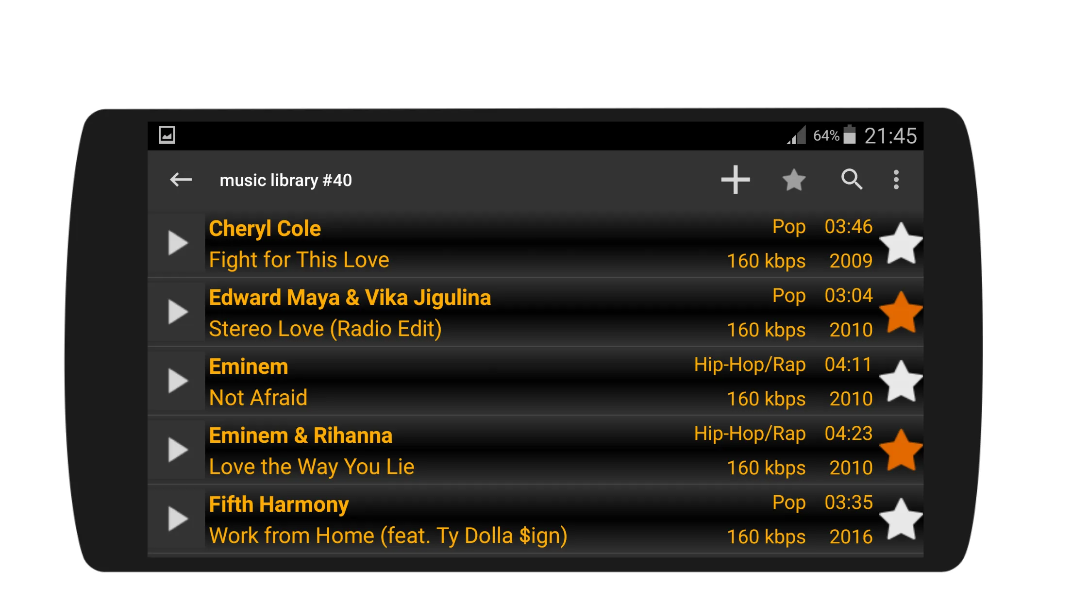 MP3-DJ the MP3-Player | Indus Appstore | Screenshot