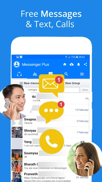 The Messenger for Messages | Indus Appstore | Screenshot