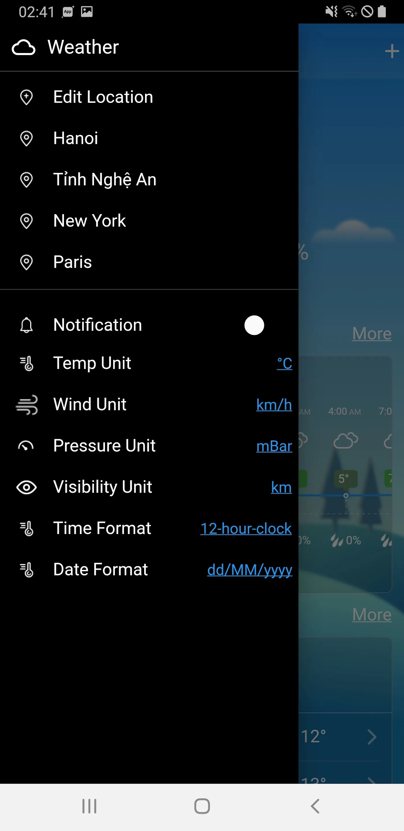 Weather Forecast | Indus Appstore | Screenshot