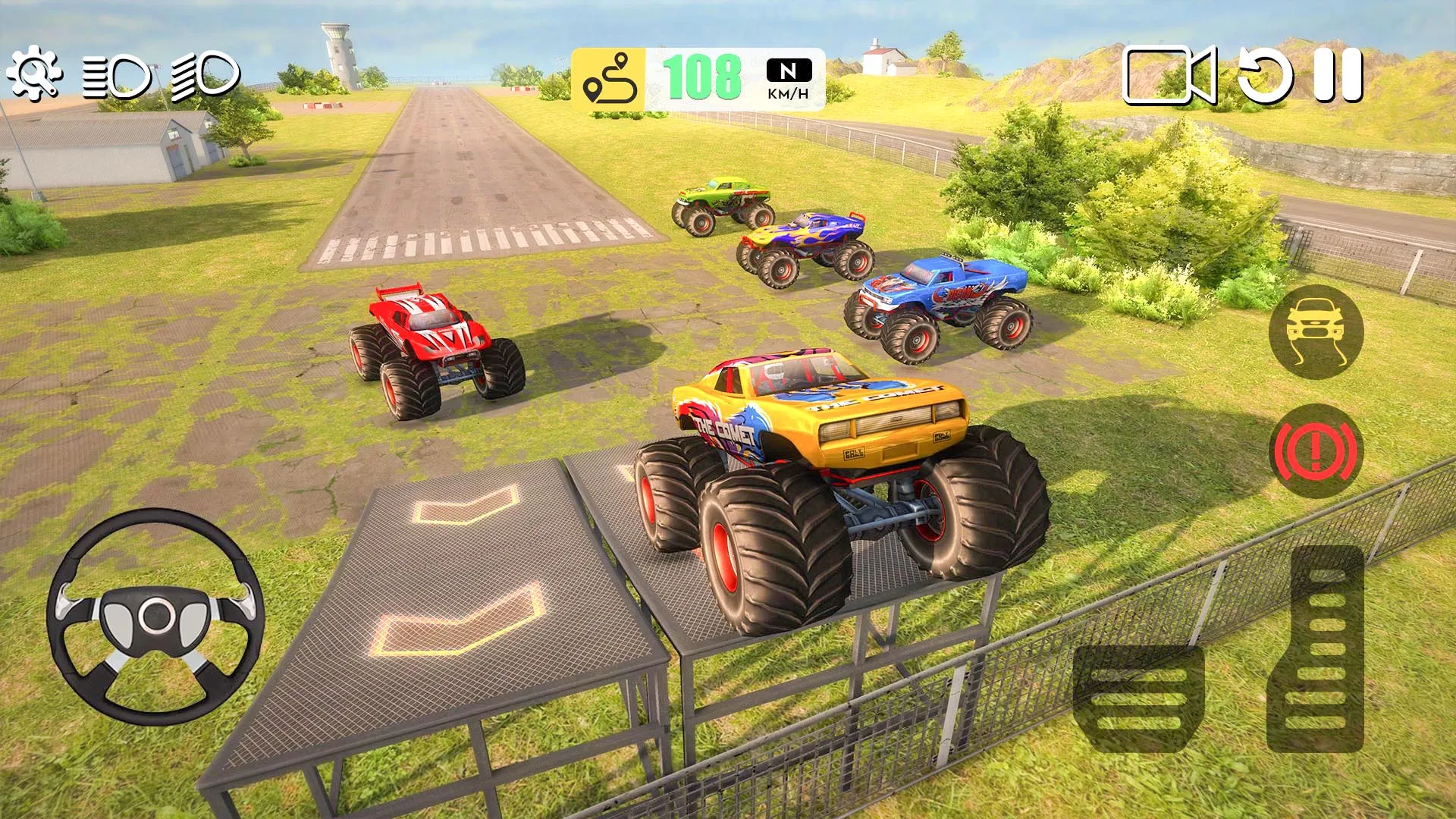 Monster Truck Game Simulator | Indus Appstore | Screenshot