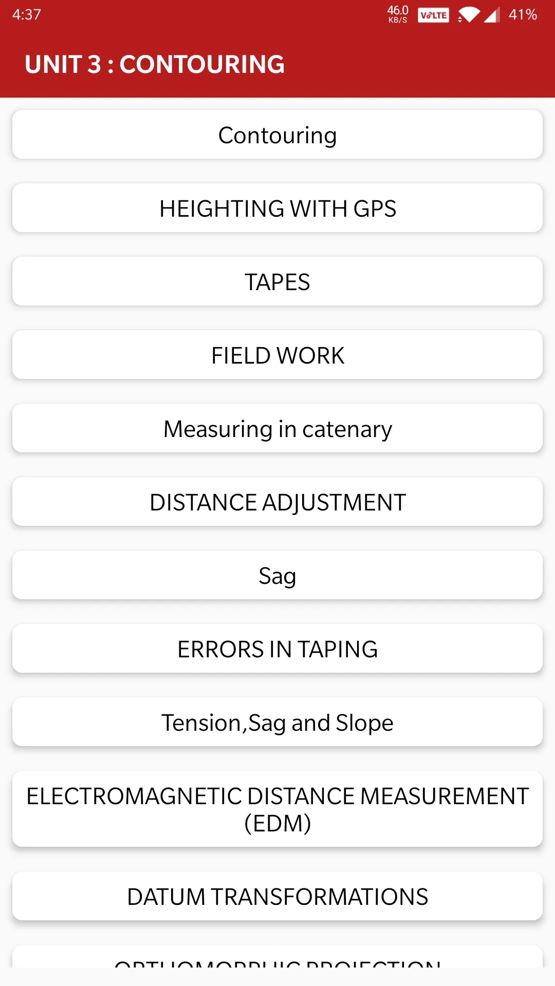 Surveying : Civil Engineering | Indus Appstore | Screenshot