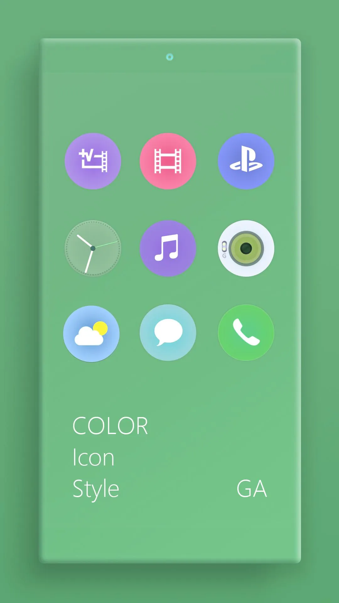 Theme XPERIA ON™ | Be Green | Indus Appstore | Screenshot