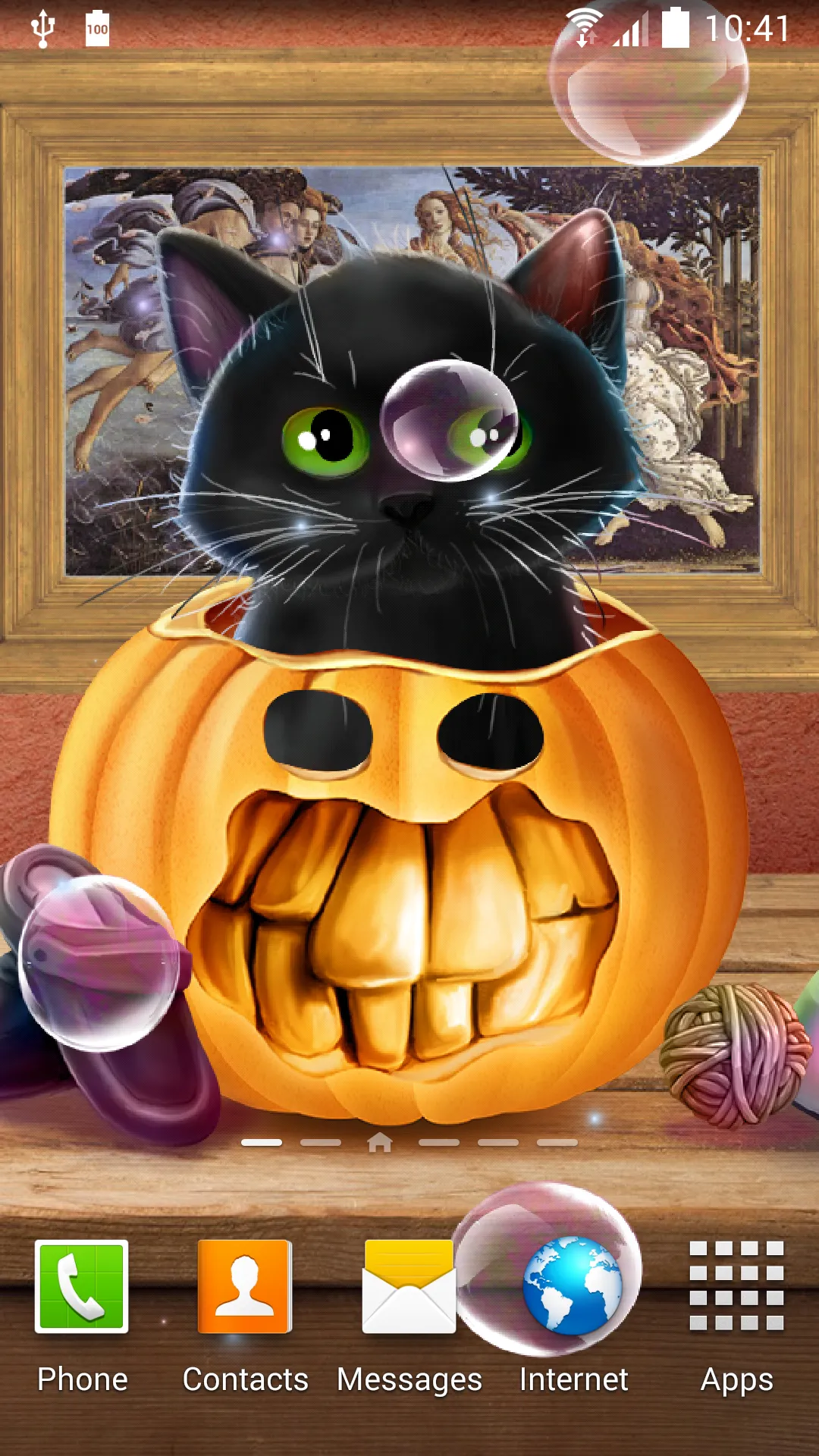 Cute Halloween Live Wallpaper | Indus Appstore | Screenshot