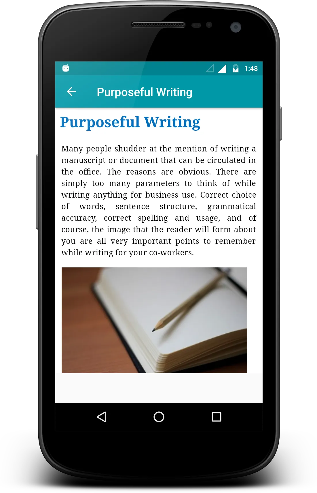 Business Writing | Indus Appstore | Screenshot