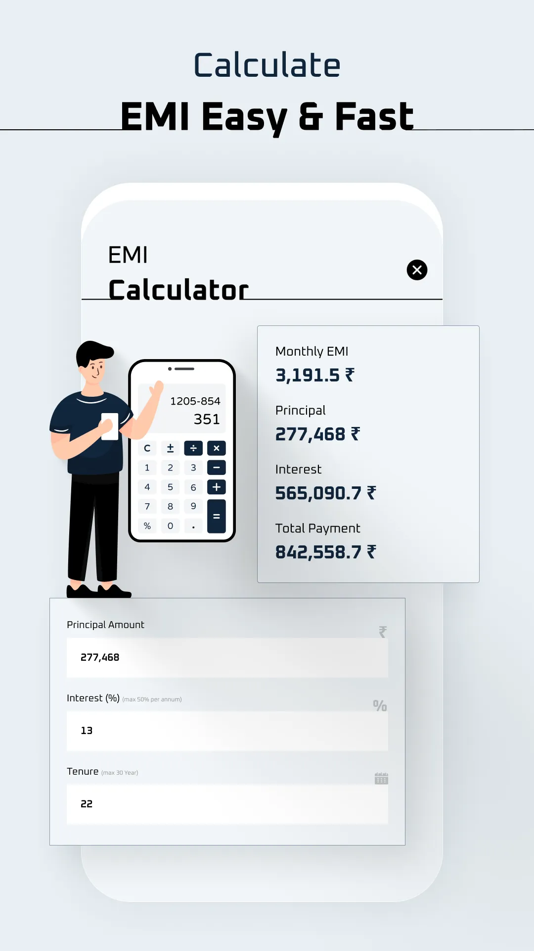 LoanBuddy -Loan EMI Calculator | Indus Appstore | Screenshot