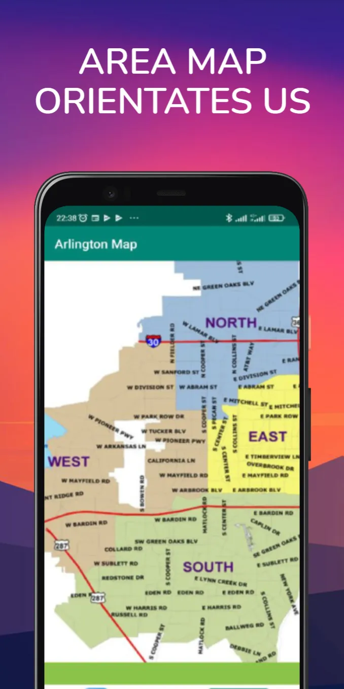 Arlington Map | Indus Appstore | Screenshot