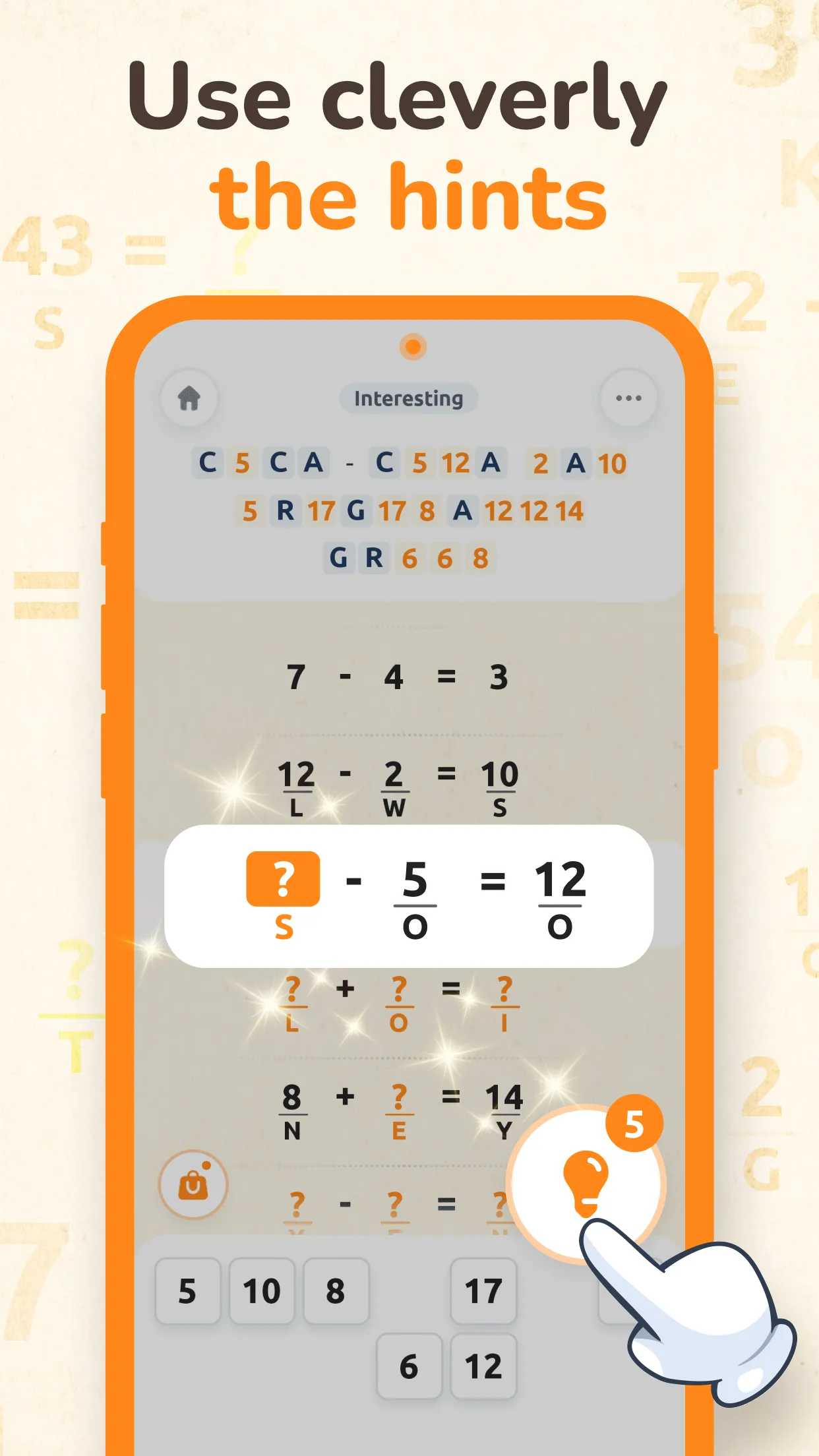 Letter Math－Cross Logic Puzzle | Indus Appstore | Screenshot