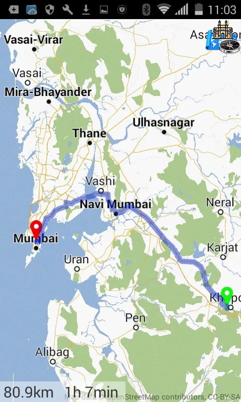 3D Mumbai: Maps + GPS | Indus Appstore | Screenshot