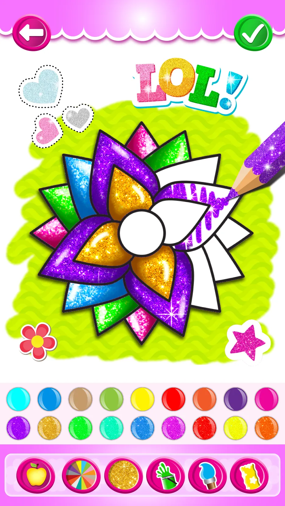 Rainbow Flower Coloring and Dr | Indus Appstore | Screenshot