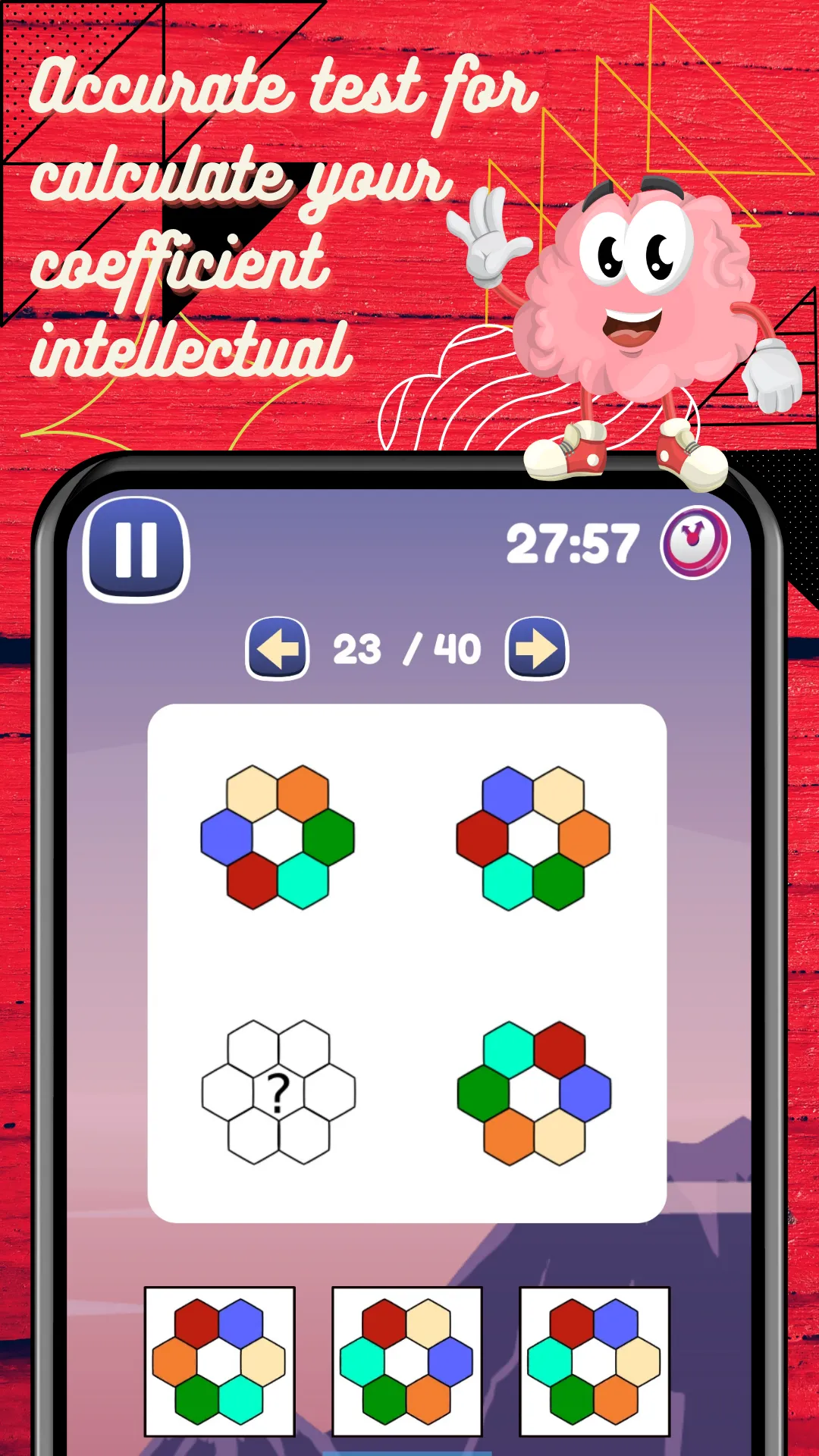 IQ Test: Logic brain training | Indus Appstore | Screenshot