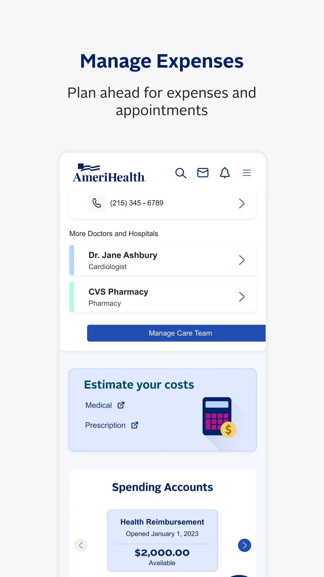 AmeriHealth | Indus Appstore | Screenshot