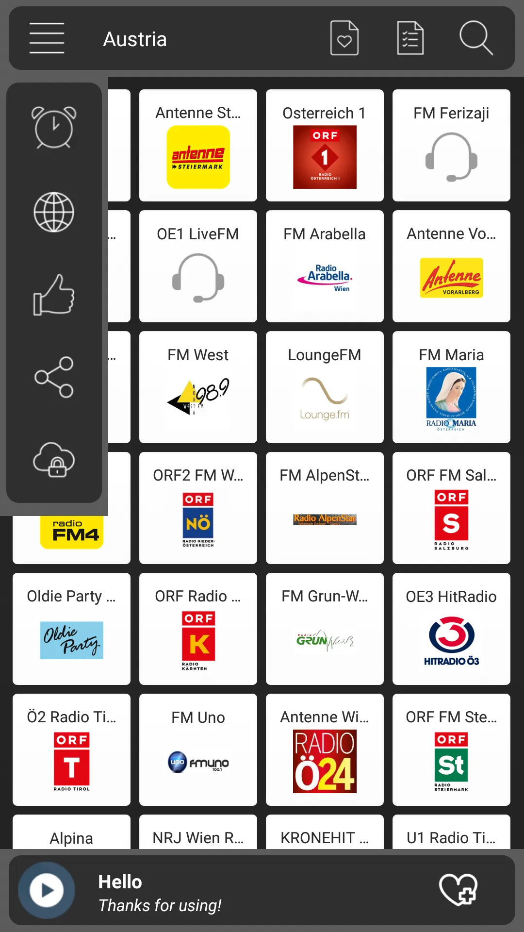 Austria Radio - Austria FM AM | Indus Appstore | Screenshot