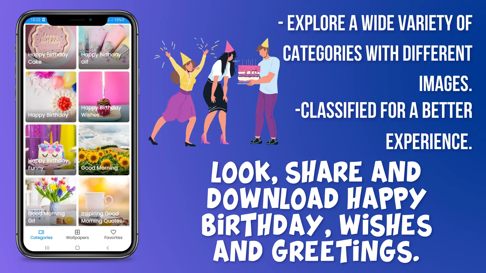 Birthday Wishes and Greetings | Indus Appstore | Screenshot