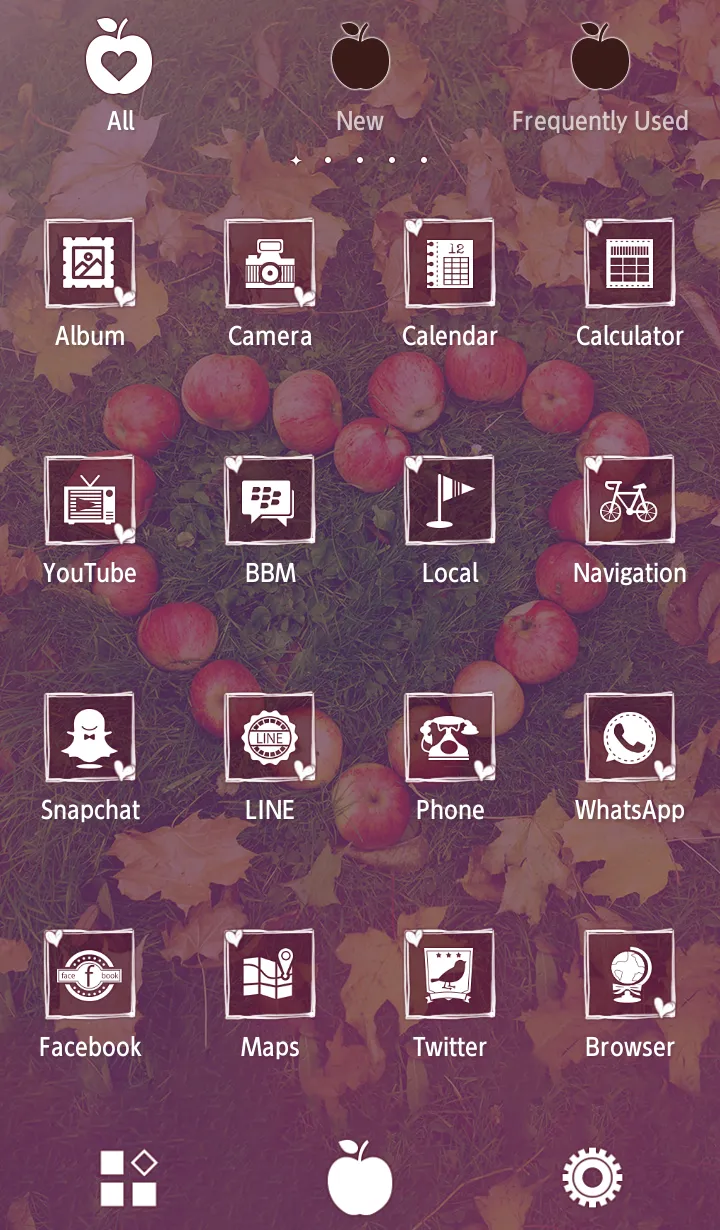 Apple Heart Theme | Indus Appstore | Screenshot