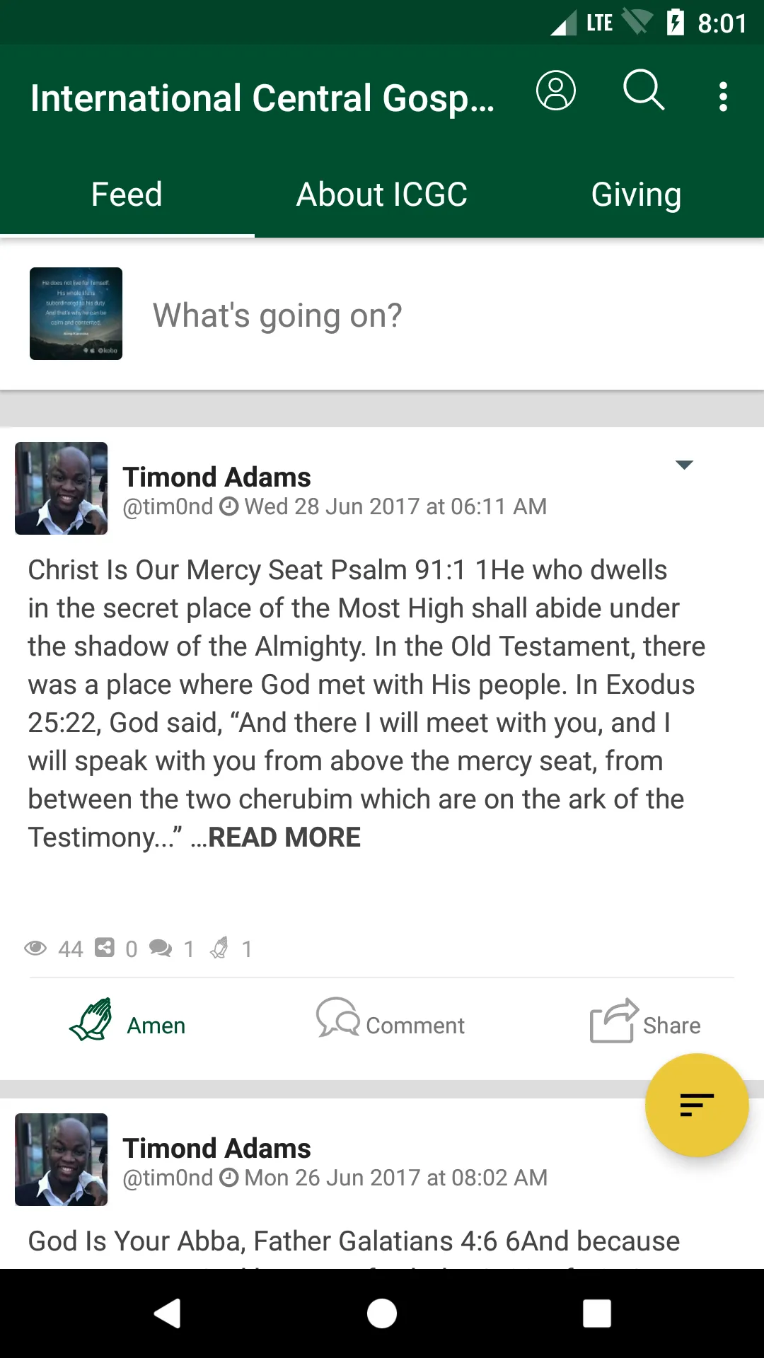 My ICGC App | Indus Appstore | Screenshot