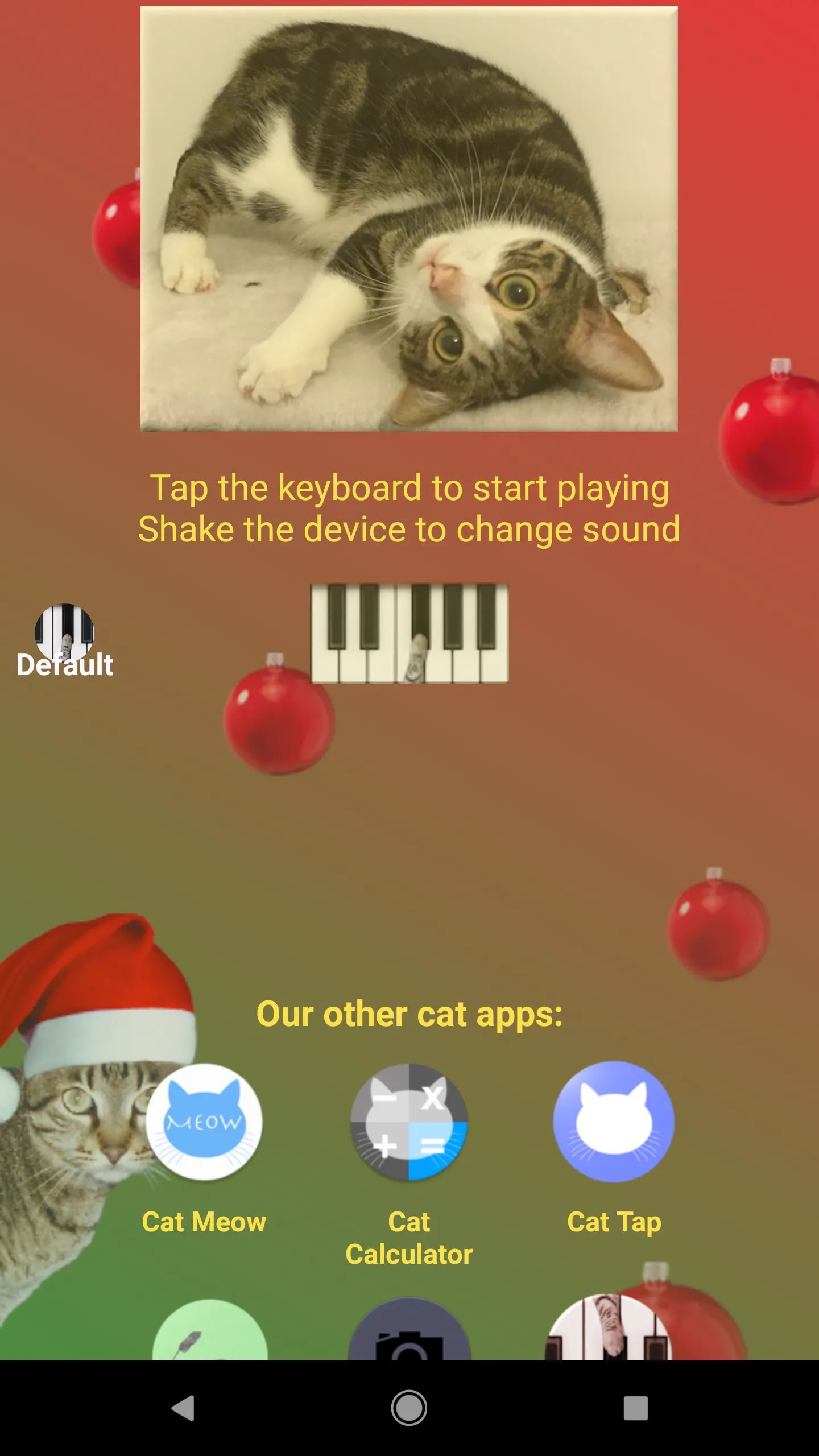 Cat Piano | Indus Appstore | Screenshot