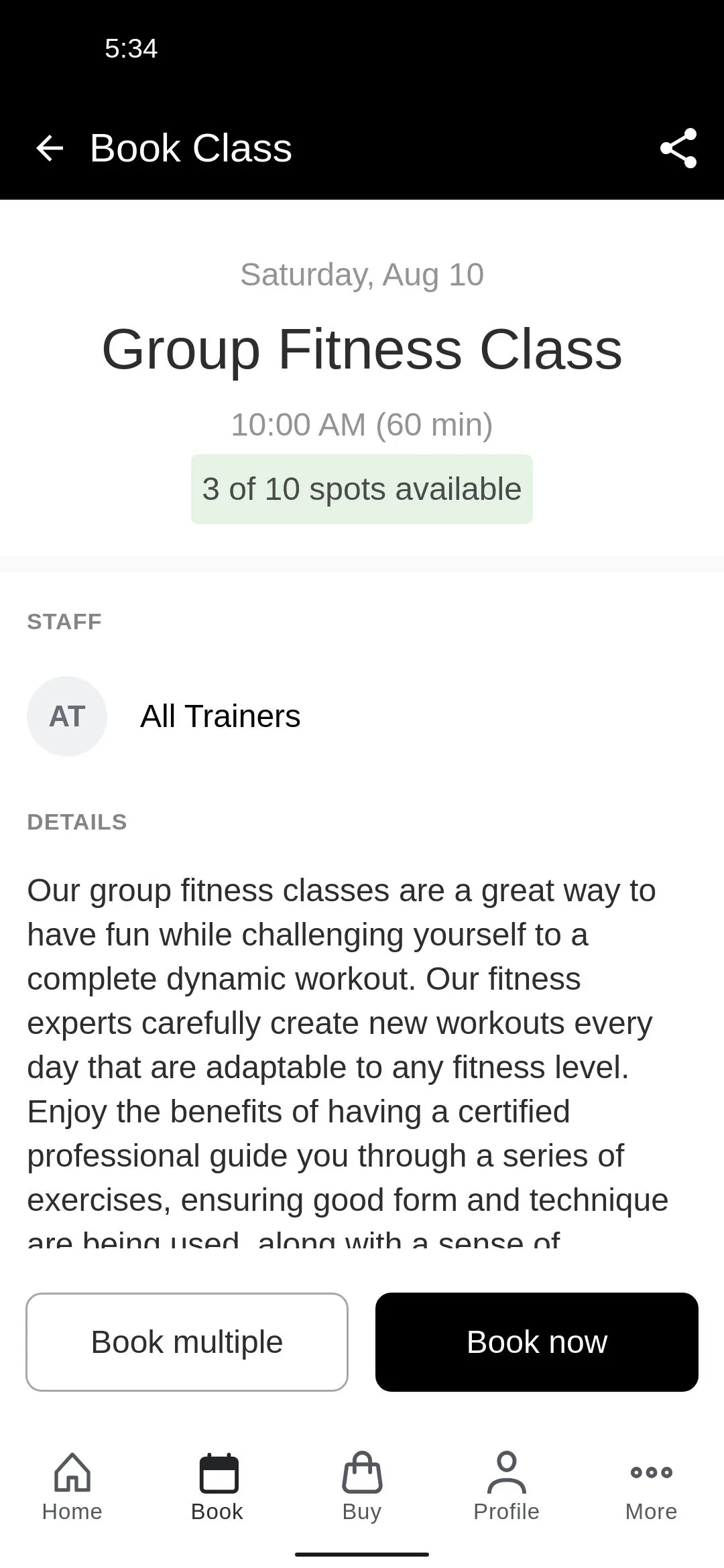 Pure Grind Fitness | Indus Appstore | Screenshot