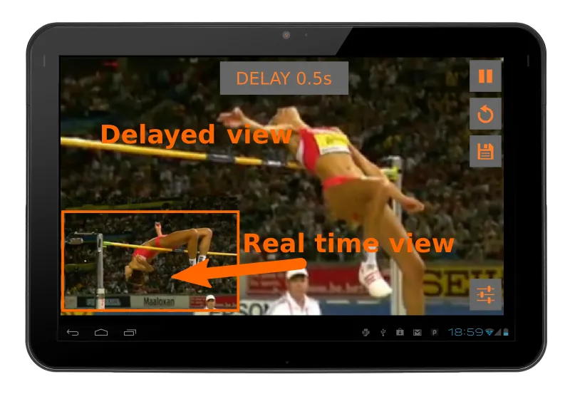 Video Coach - Delay Mirror | Indus Appstore | Screenshot