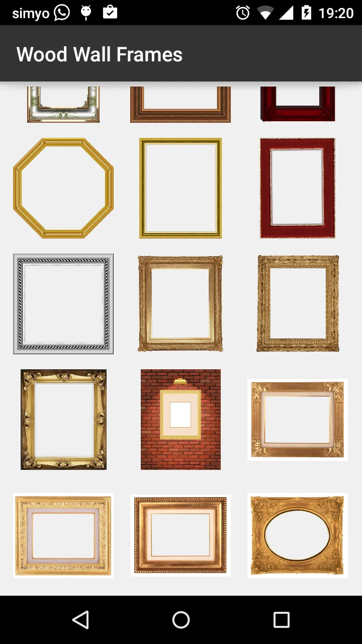 Wood wall photo Frames | Indus Appstore | Screenshot