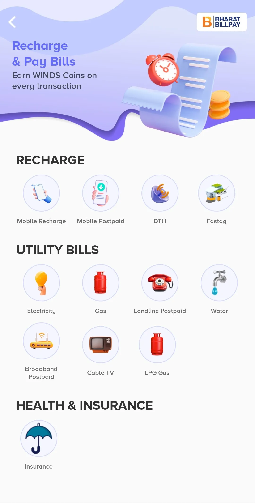 WINDS App:Shop, Pay & Recharge | Indus Appstore | Screenshot