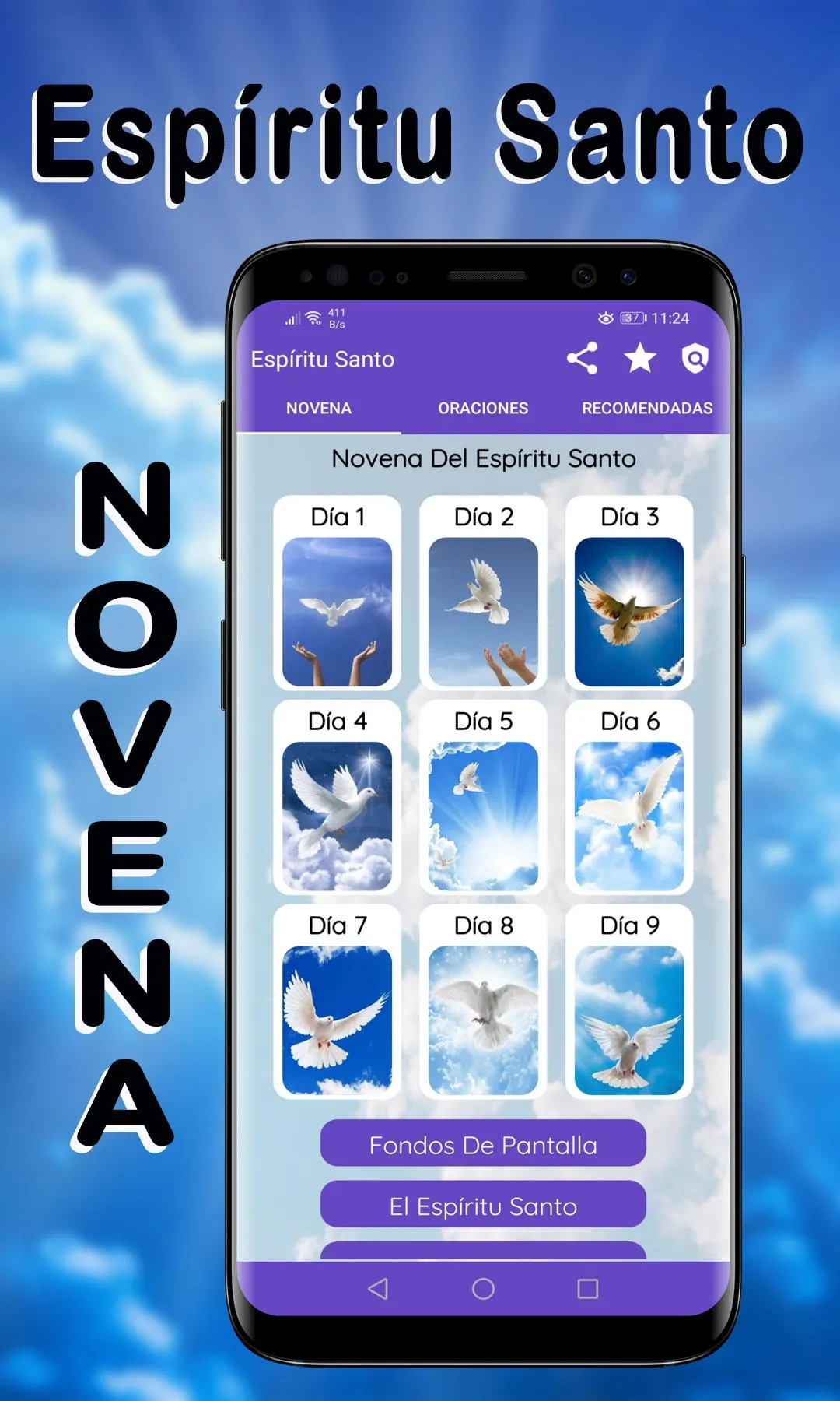 Oraciones al Espíritu Santo | Indus Appstore | Screenshot