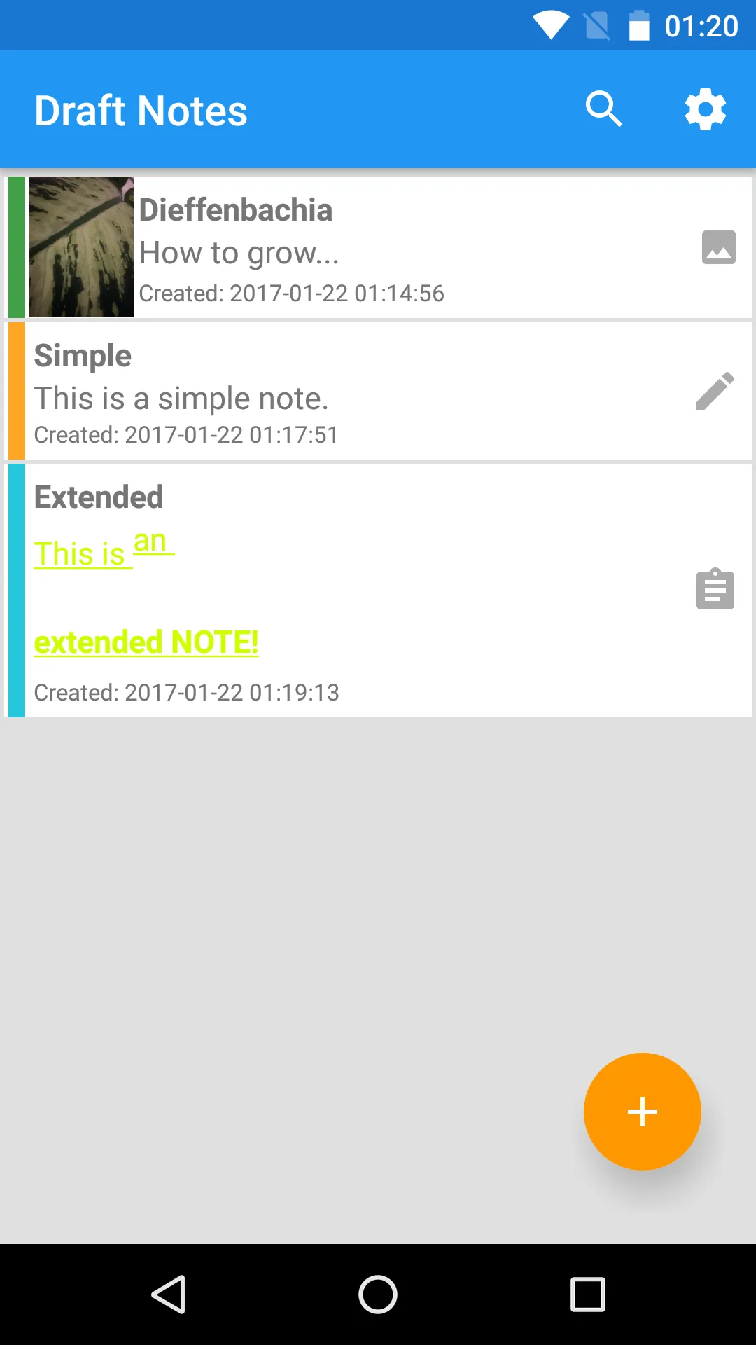 Draft Notes - Notepad | Indus Appstore | Screenshot