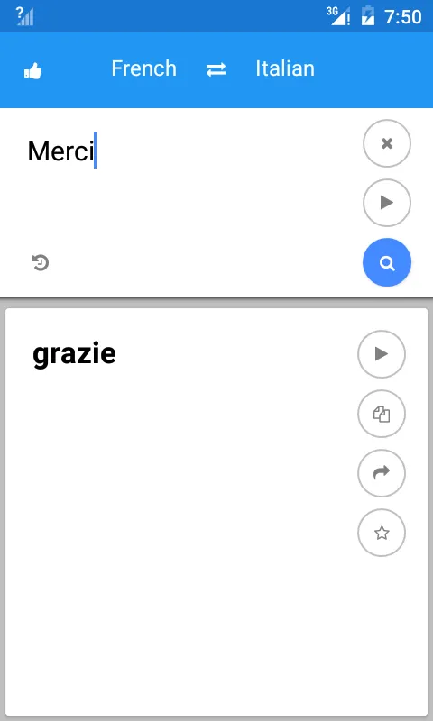 Italian French Translate | Indus Appstore | Screenshot