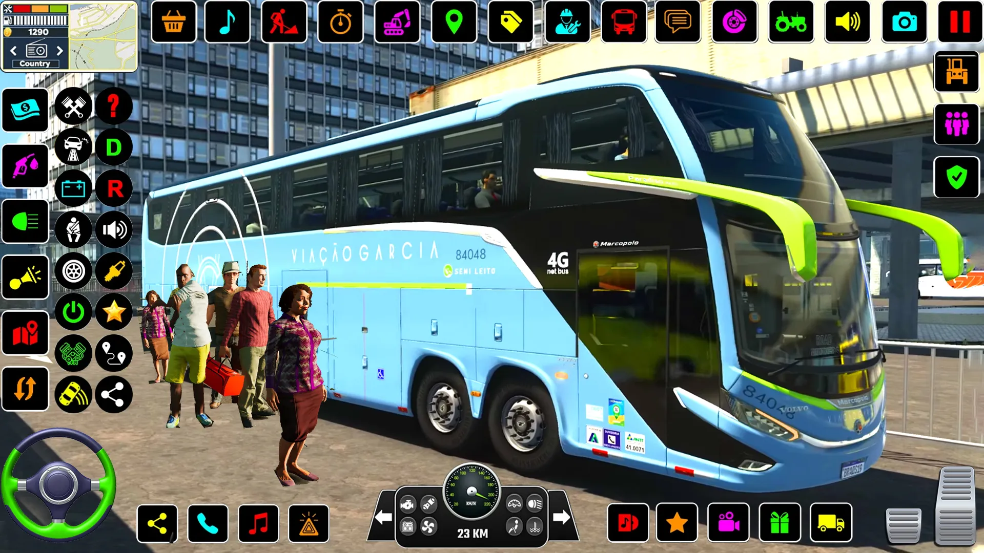 US City Passenger Bus Games 3D | Indus Appstore | Screenshot