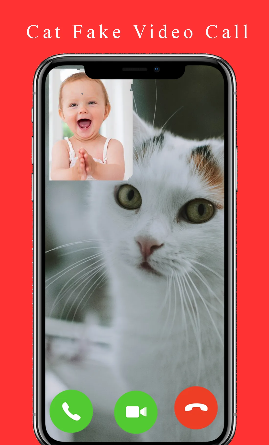 cat fake video call prank | Indus Appstore | Screenshot