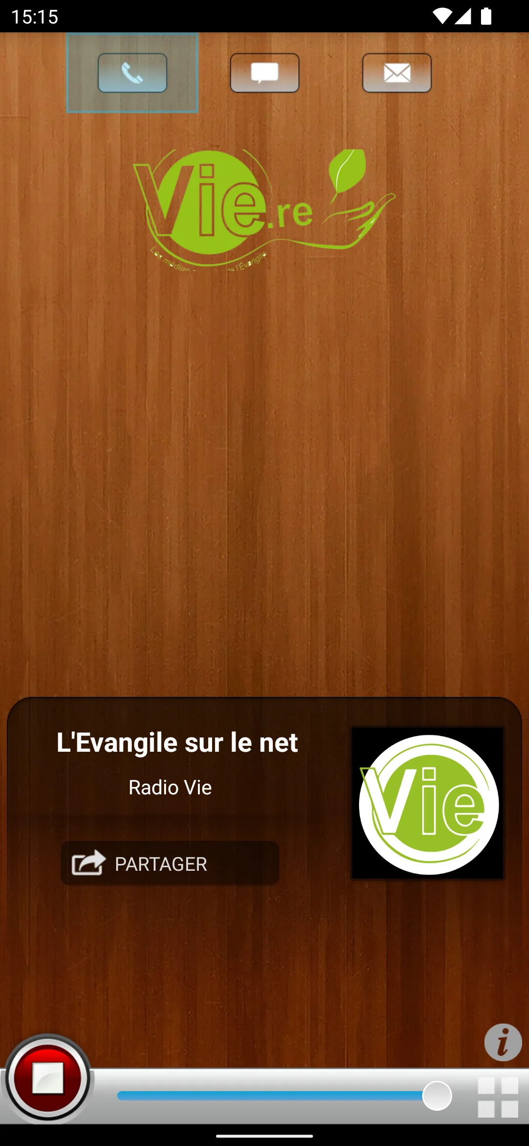 Radio Vie | Indus Appstore | Screenshot