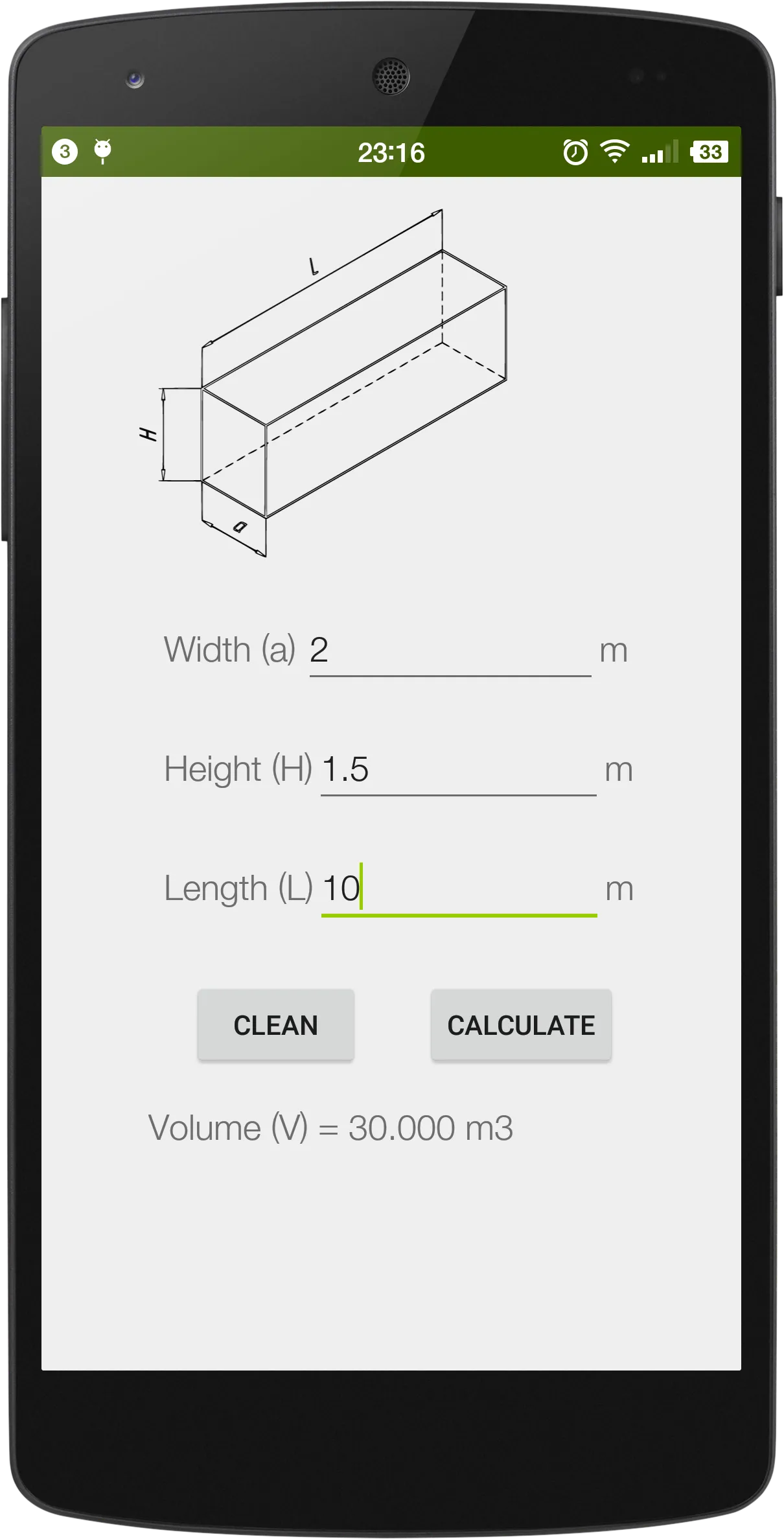 The volume of excavation works | Indus Appstore | Screenshot