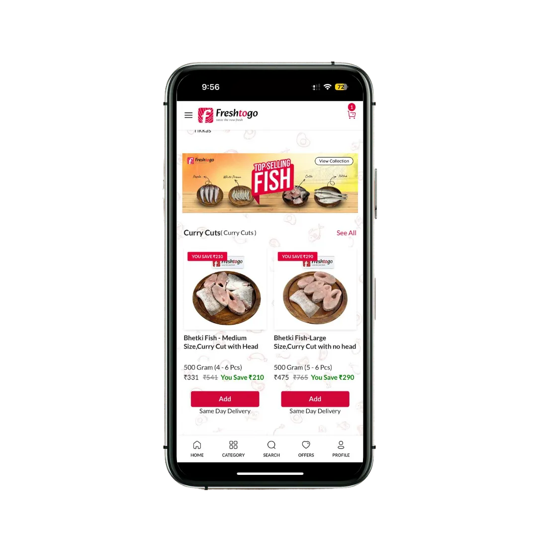 Freshtogo - Fish & Meat | Indus Appstore | Screenshot