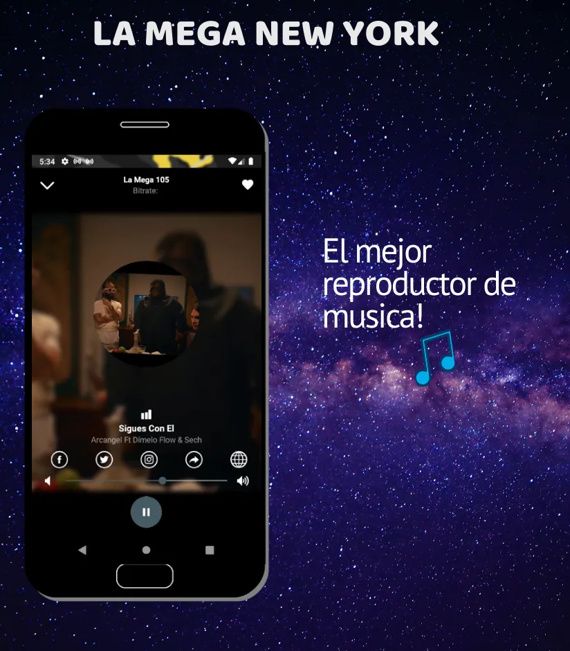 La Mega 97.9 New York | Indus Appstore | Screenshot