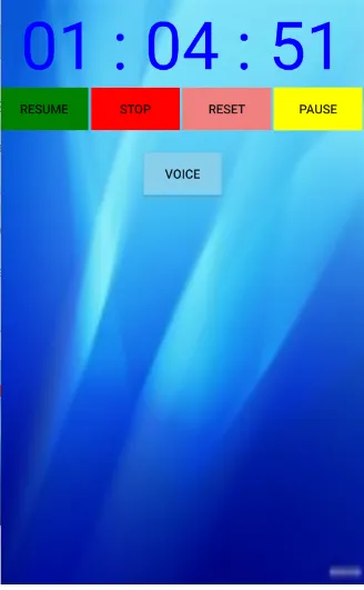 Stopwatch Voice and no Voice | Indus Appstore | Screenshot