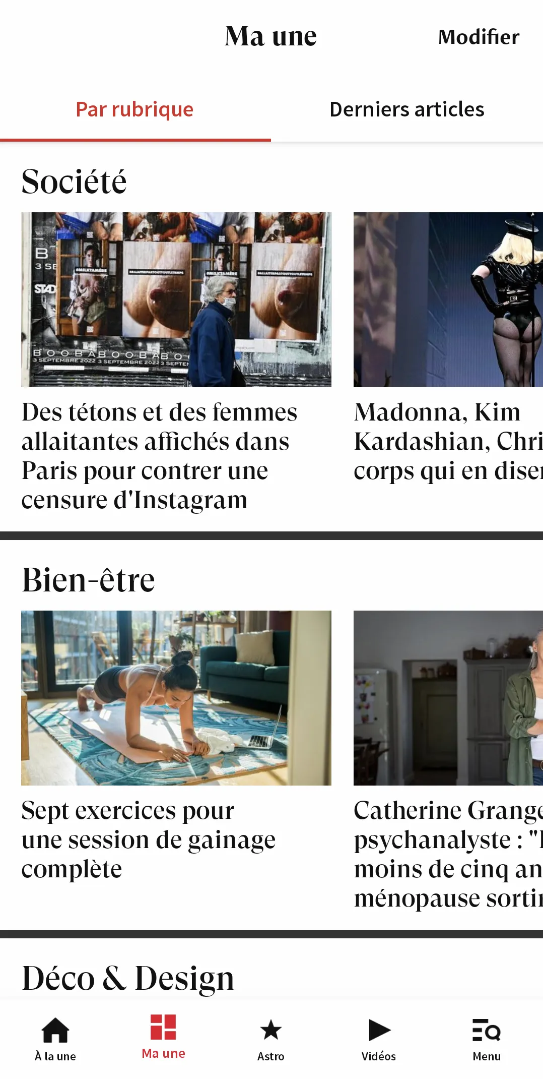 Madame Figaro, le news féminin | Indus Appstore | Screenshot