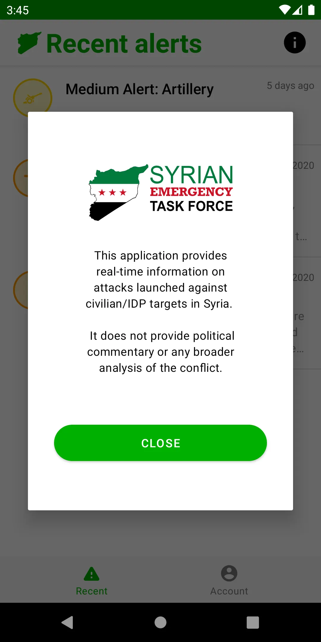 Syria Watch | Indus Appstore | Screenshot