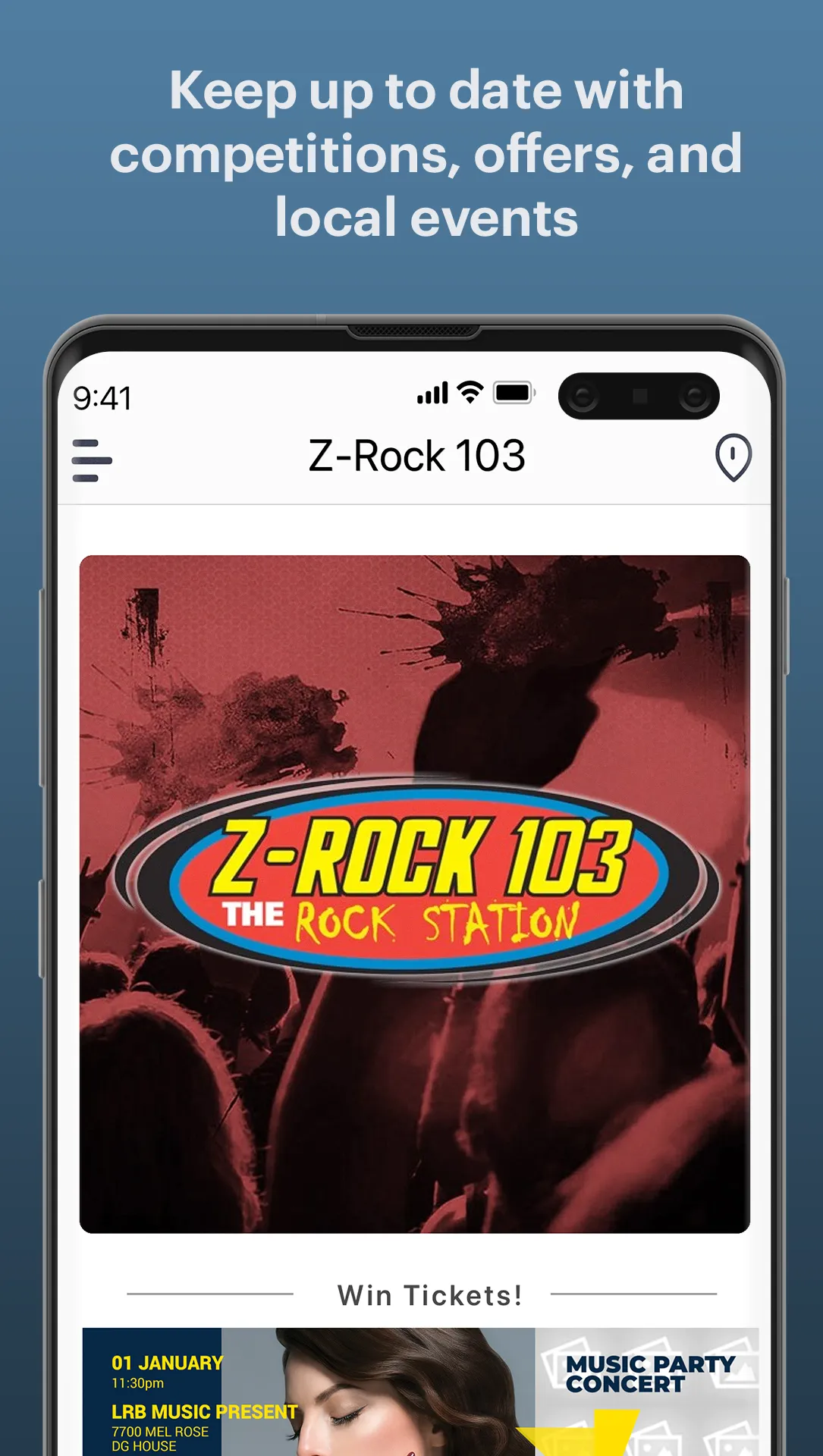 Z-Rock 103 | Indus Appstore | Screenshot