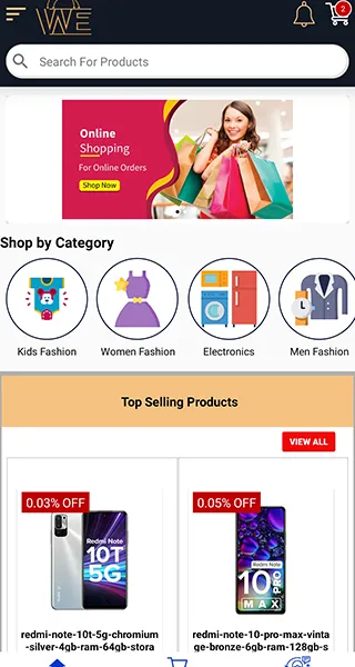 Wevidh Shopping App | Indus Appstore | Screenshot