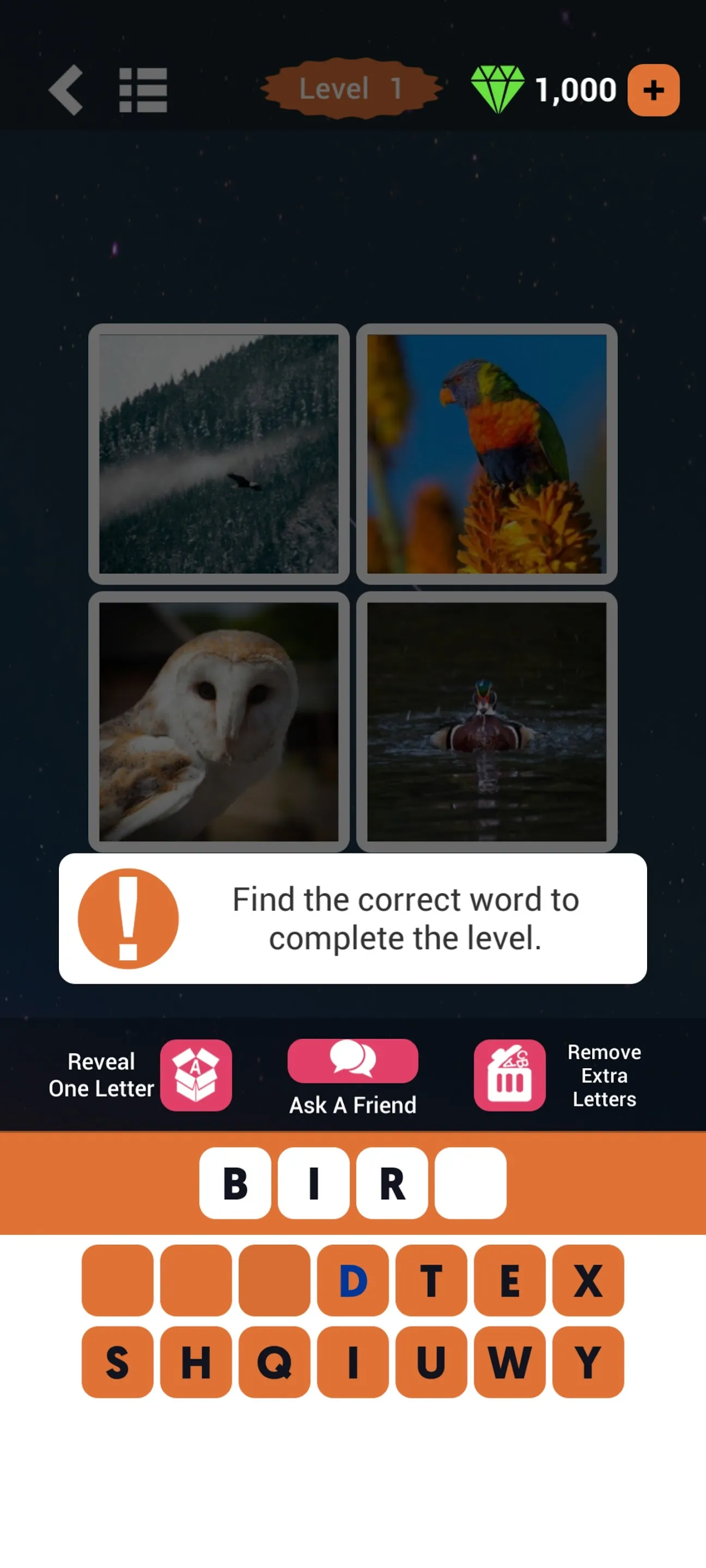 4 Pics 1 Word Quiz | Indus Appstore | Screenshot