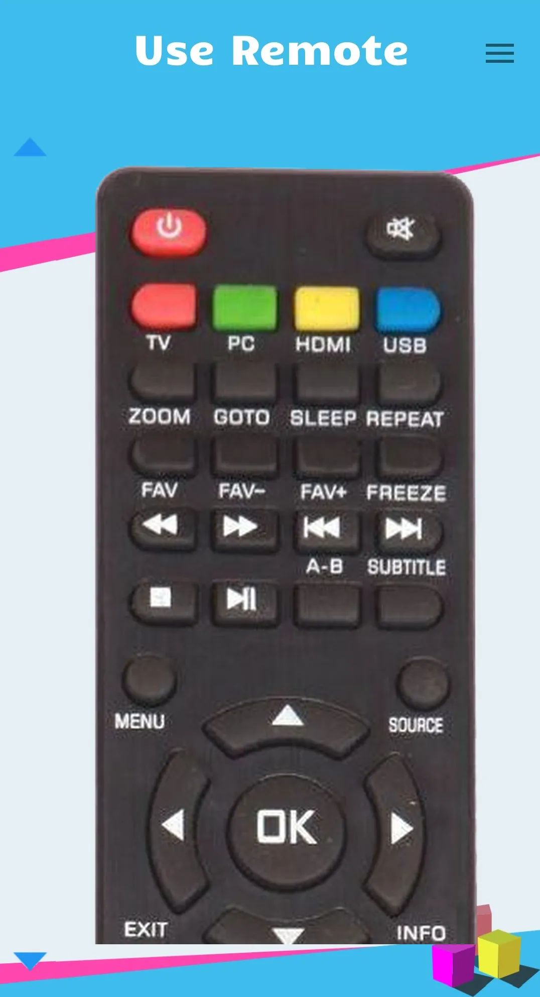 Remote Control for Ikon TV | Indus Appstore | Screenshot