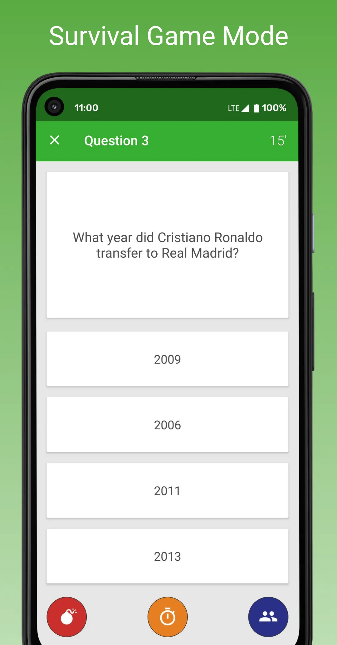 Soccer Fan Quiz | Indus Appstore | Screenshot