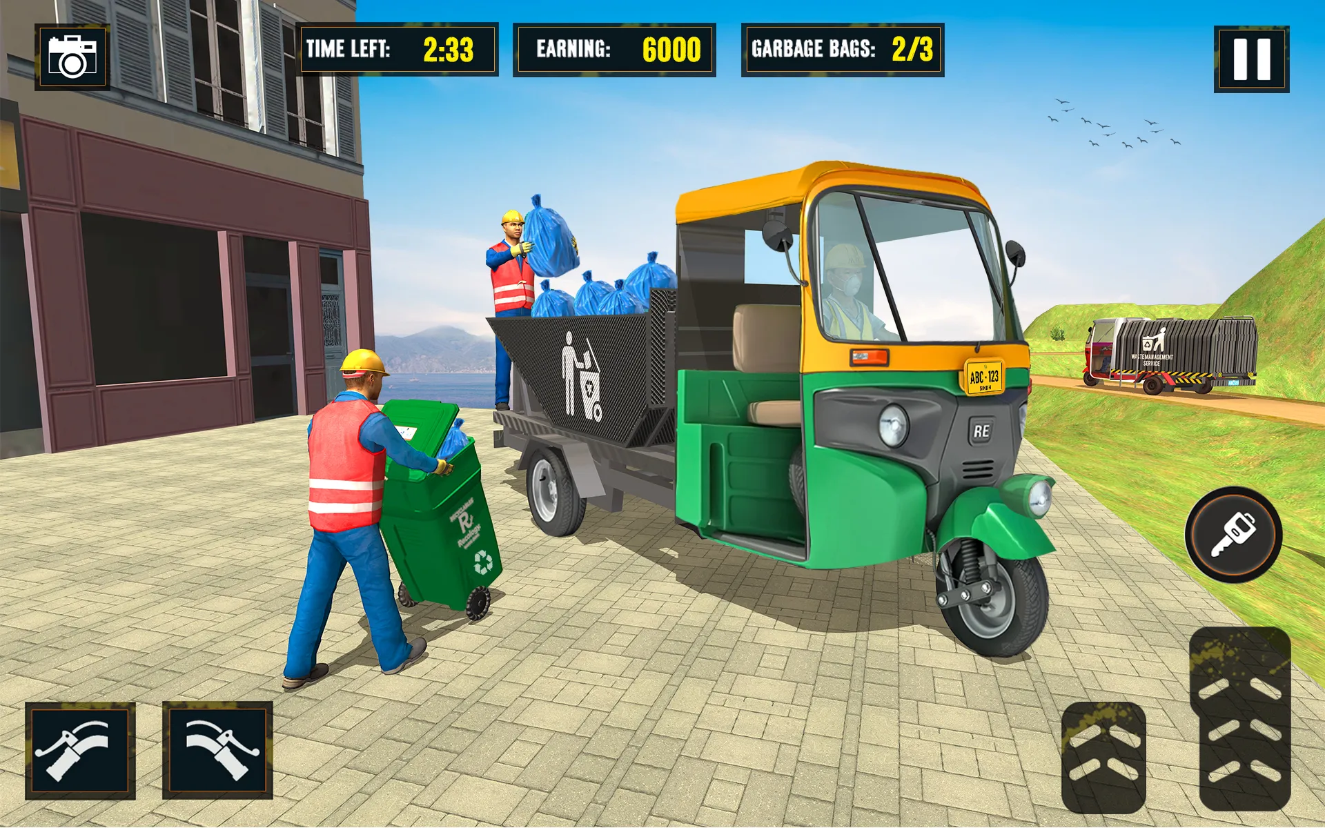 Tuk Tuk Auto Garbage Rickshaw | Indus Appstore | Screenshot