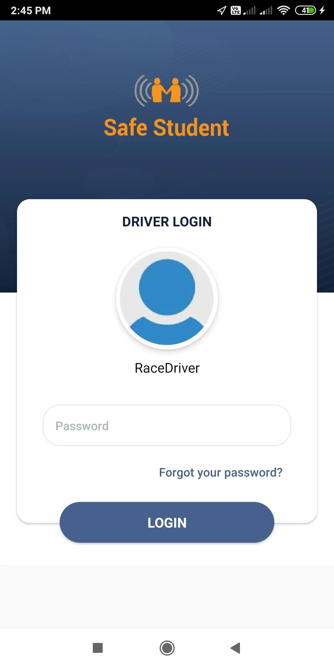 Driver Console SafeStudent | Indus Appstore | Screenshot