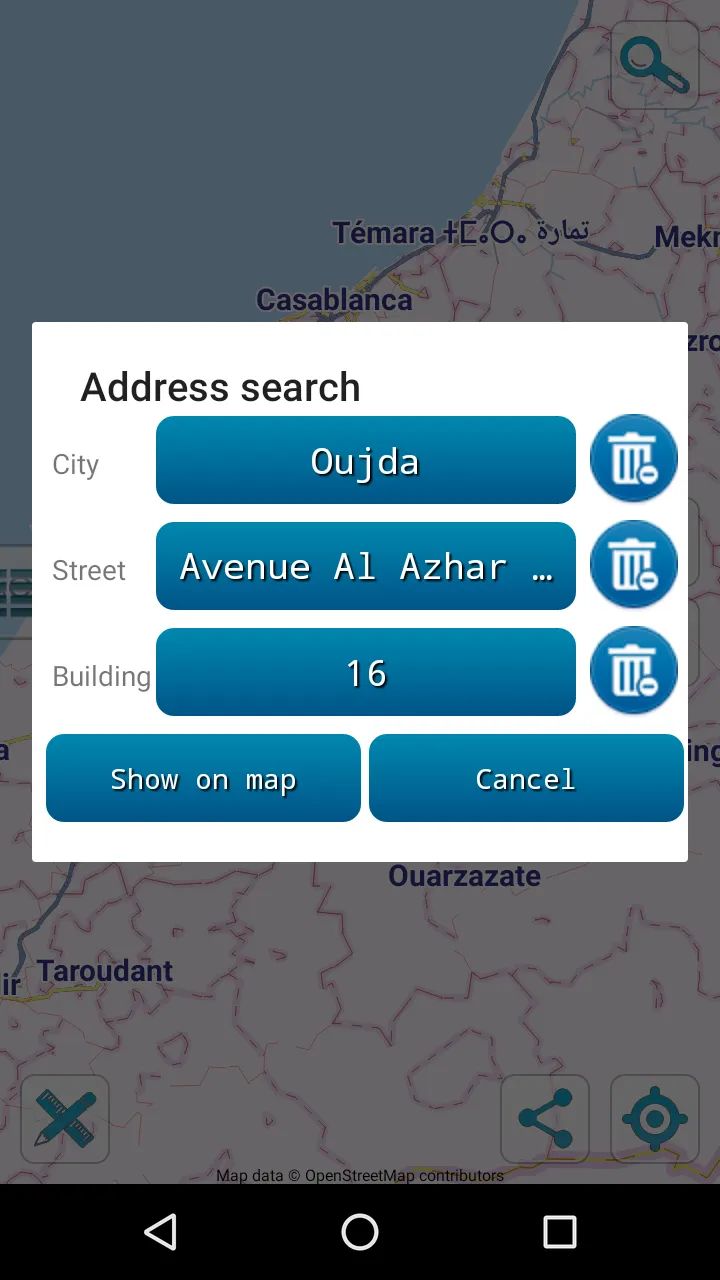 Map of Morocco offline | Indus Appstore | Screenshot