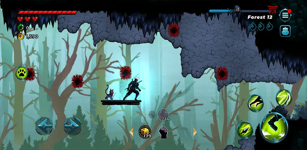 Ninja War: Shadow Adventures | Indus Appstore | Screenshot