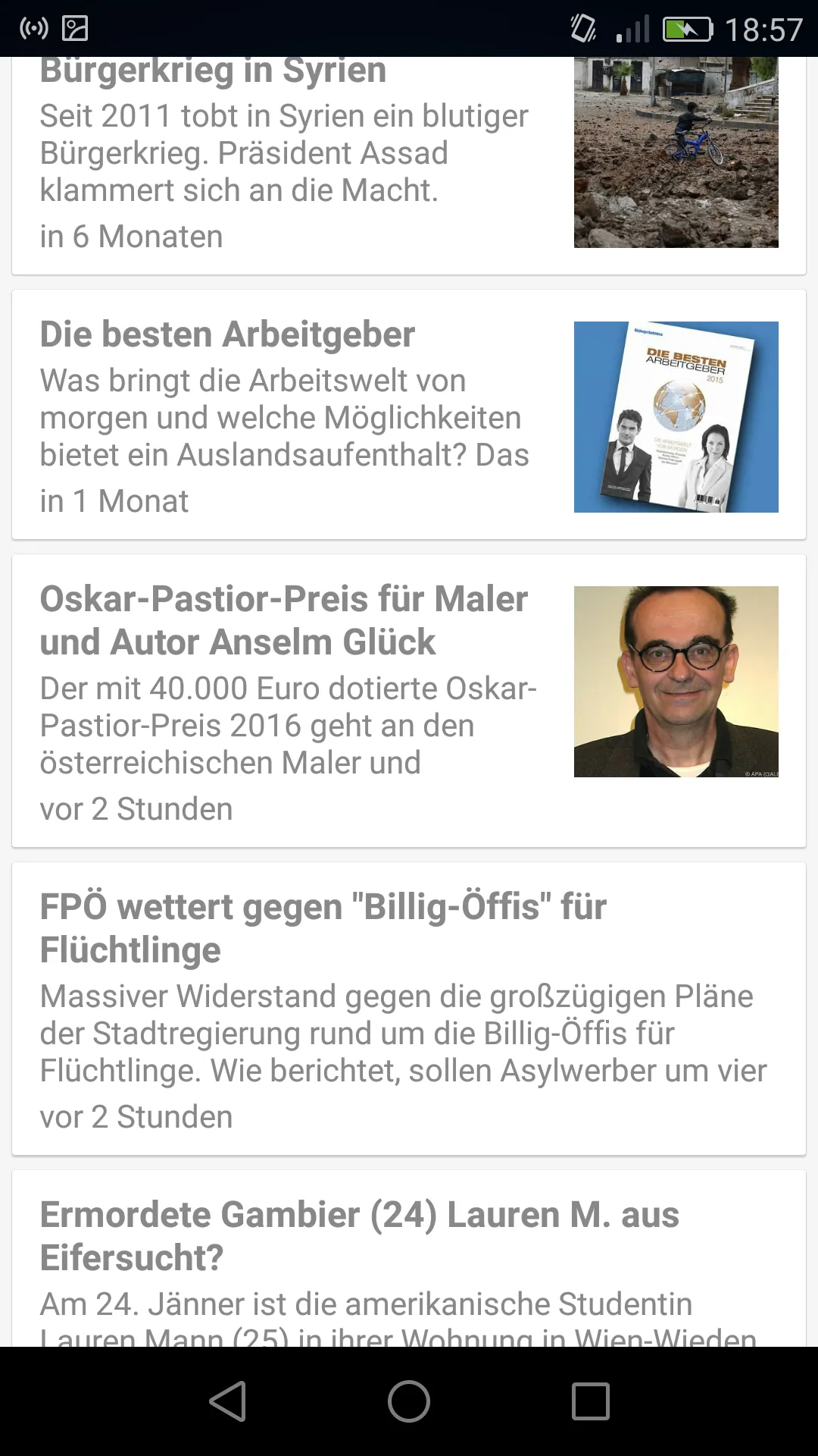 Österreich Nachrichten | Indus Appstore | Screenshot