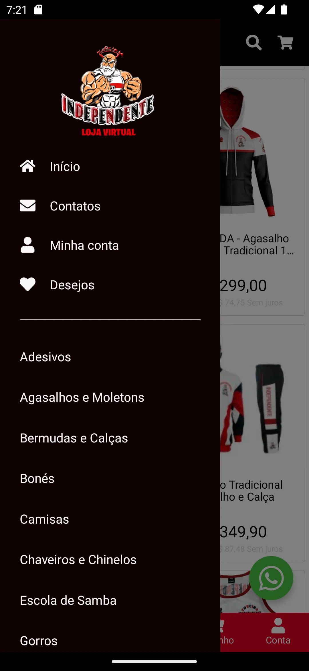 Loja Torcida Independente | Indus Appstore | Screenshot