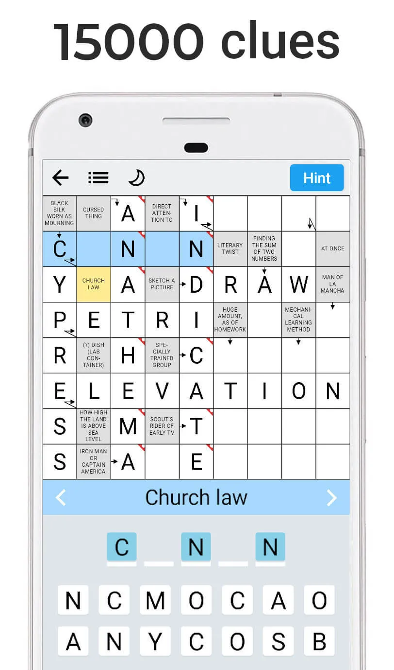 Crossword Puzzles | Indus Appstore | Screenshot