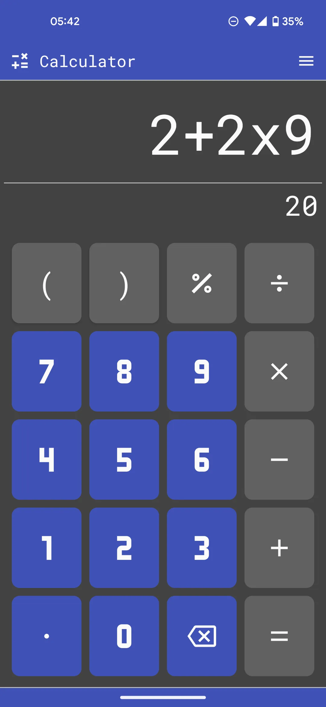 Calculator | Indus Appstore | Screenshot